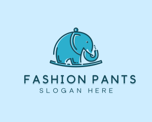 Elephant Kids Toy logo design