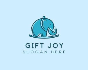 Elephant Kids Toy logo design