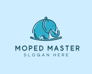 Elephant Kids Toy logo design