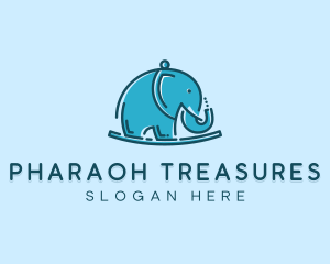 Elephant Kids Toy logo design