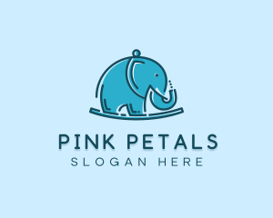 Elephant Kids Toy logo design