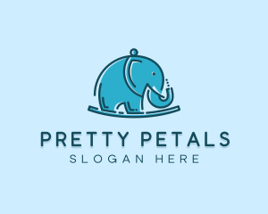 Elephant Kids Toy logo design