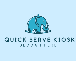 Elephant Kids Toy logo design