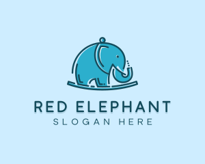 Elephant Kids Toy logo design