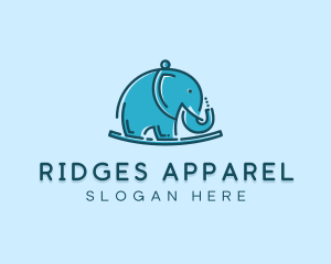 Elephant Kids Toy logo design