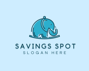 Elephant Kids Toy logo design