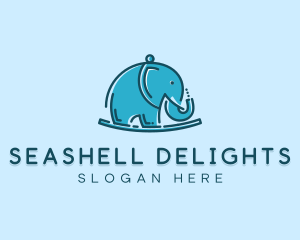 Elephant Kids Toy logo design