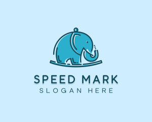 Elephant Kids Toy logo design