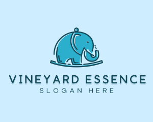 Elephant Kids Toy logo design