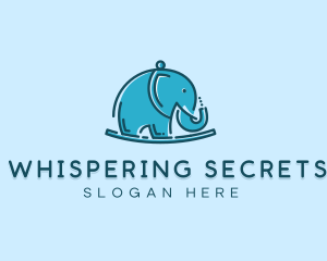 Elephant Kids Toy logo design