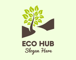 Natural Eco Park logo design