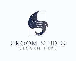 Groom - Hair Stylist Salon logo design