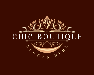 Boutique - Jewelry Boutique Crystal logo design