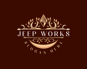 Jewelry Boutique Crystal logo design