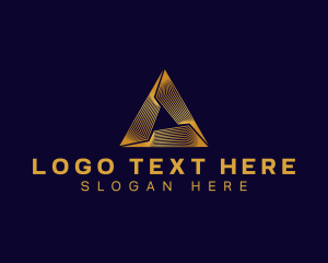 Accounting - Triangle Pyramid Agency logo design