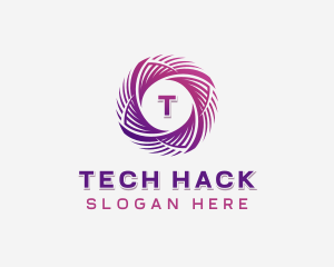 Cyber Technology Programming logo design