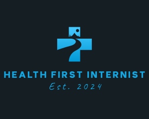 Medical Health Cross logo design