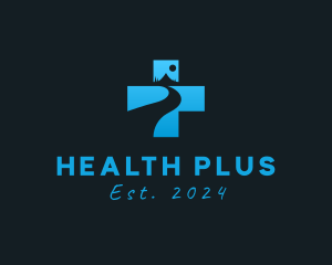 Medical Health Cross logo design