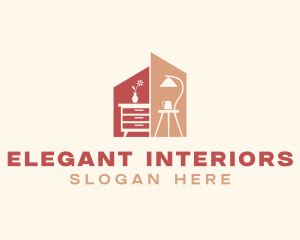 Home Staging Furniture Decor logo design