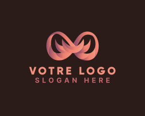 Abstract Loop Startup  Logo
