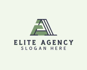 Professional Business Letter EA logo design