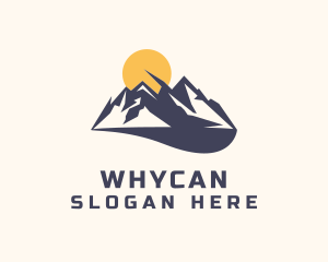 Mountain Hiking Outdoor Travel Logo