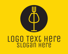 Bistro - Bar & Restaurant Food logo design