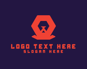 Hexagonal - Geometric Lion Mane logo design