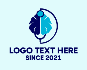 Psychologist - Brain Neurology Doctor logo design