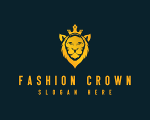 Empire King Lion logo design