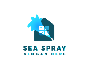 Window Cleaner Spray logo design