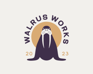 Walrus - Arctic Walrus Animal logo design