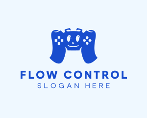 Cartoon Game Controller logo design