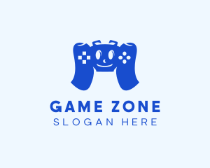 Cartoon Game Controller logo design