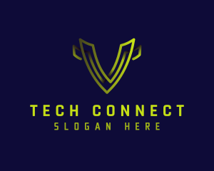 Cyber Tech Web Developer Logo