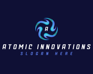 Tech Ai Propeller logo design