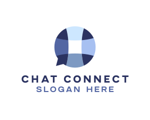 Chat - Medical Telemedicine Chat logo design