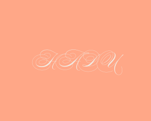 Feminine Calligraphy Script Logo