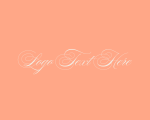 Feminine Calligraphy Script Logo