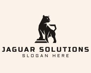 Panther Animal Safari logo design