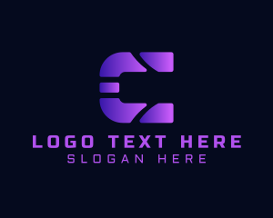 Professional Agency Letter C logo design