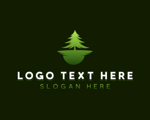 Nature - Nature Pine Tree Forest logo design