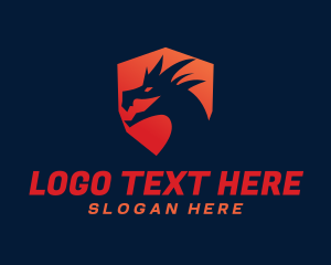Esports - Shield Dragon Esports logo design