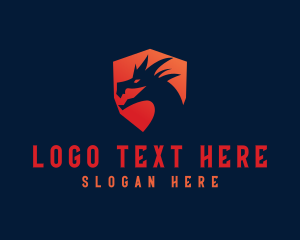 Clan - Shield Dragon Esports logo design