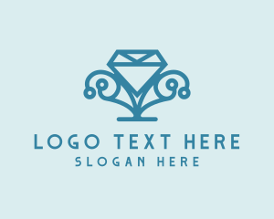 Boutique - Elegant Diamond Boutique logo design