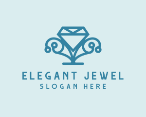 Elegant Diamond Boutique logo design