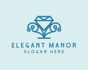 High Class - Elegant Diamond Boutique logo design