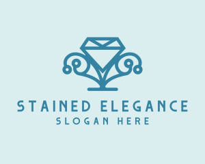 Elegant Diamond Boutique logo design