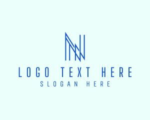 Minimalist - Minimalist Business Firm Letter N logo design