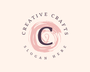 Artist Paint Crafting logo design